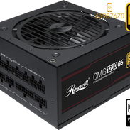 Fuente ROSEWILL CMG1200 G5, 1200W/100A, 80+ ORO, Full modular, NUEVA en caja - Img 53351779