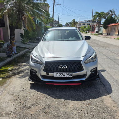 Infiniti Q50 3.0t 2019 Motor v6 twin turbo Asientos nuevos en piel  77k millas  Precio pagar eb cuba o EEUU - 5/10