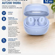 Audifonos inalambricos AUT208 1HORA - Blanco nuevos en caja !!!! - Img 50520637