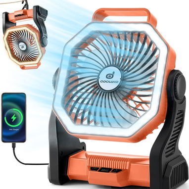 Ventilador Recargable de Alta Potencia - Img 111504599