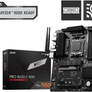 🖥️ MOTHERBOARD MSI PRO B650-S WIFI DDR5 AM5, WIFI 6E, 2.5G LAN, M.2 PCIE 4.0 – ENVÍO DISPONIBLE HABANA + GARANTÍA - Img 52660359