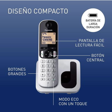 Teléfonos Inalámbricos Panasonic 1 base - Img 103577201