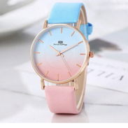 Reloj Sencillo De Doce Clavos De Doble Color Para Mujeres - Img 57547491