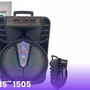 Bocina Bluetooth 15' + Trípode - Img 49798226