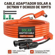Cable Adaptador Solar a DC7909 / DC8020 (10 Metros) 2 MC4 y Adaptadores DC - Img 57466010
