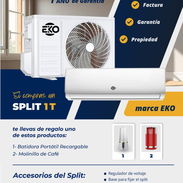 Split 1 Toneladas Marca EKO Y DE 2 TONELADAS NUEVOS EN CAJA CON MONTAGE INCLUIDO!!!! - Img 51892039