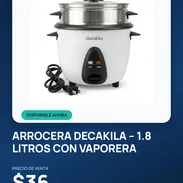 Arrocera Decakila – 1.8 litros con vaporera - Img 57209557