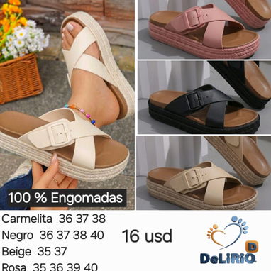 Sandalias 100% engomadas - Img 123129095