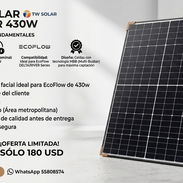 Panel solar mono facial ideal para Eko Flow de 430w, marca TW Solar - Img 55918064