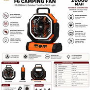Ventiladores Recargables F6 - Img 56096427