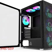 Chasis Gaming marca Montech modelo X3 + 3 fanes RGB de 120mm y 3 fanes RGB de 140mm - Img 53347729
