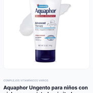 Aquaphor Ungento para niños con piel seca, agrietada o irritada 5ozw 21 usf - Img 56688721