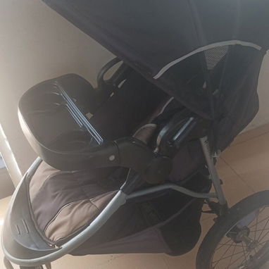 Coche de bebé de 3 ruedas de uso - 3/4