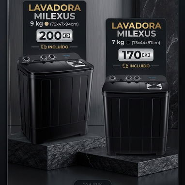Lavadora Semiautomática MILEXUS 7 kg - 2/3