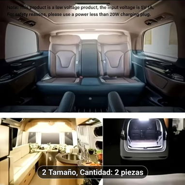 Luces LED Recargables USB con Sensor de Movimiento - - 3/4
