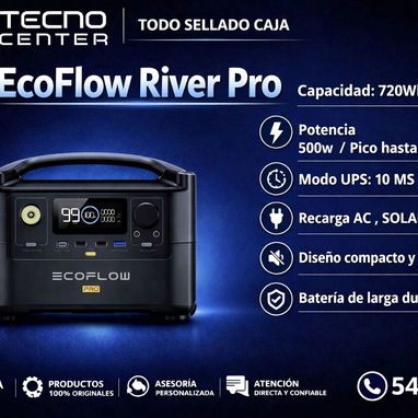 Ecoflow desde 120 usd y Accesorios.  Delta 2, 3, 3 classic, river pro, delta pro, max, lamparas, Extensión tdo 0km - Img 120982887