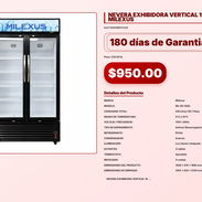 NEVERA EXHIBIDORA VERTICAL 19.7PIES MILEXUS . - Img 57103064