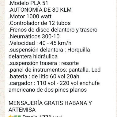 Moto Eléctrica - Img 122009493