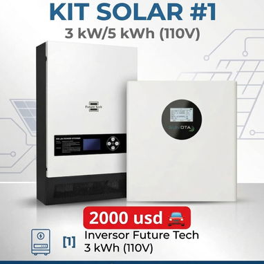 Kit de inversores y baterías Para el respaldo en el hogar - 5/8