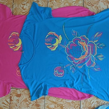 vendo  blusas de talla grande, tallas 1XL-7XL - Img 102814324