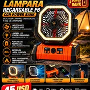 Ventilador recargable f6 - Img 57900746