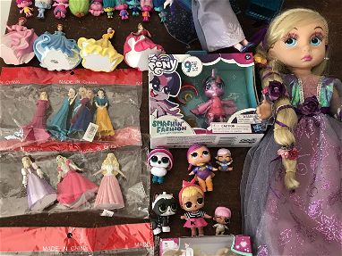 Muñecas para adorno de cake. Princesas Disney - Img 66630960