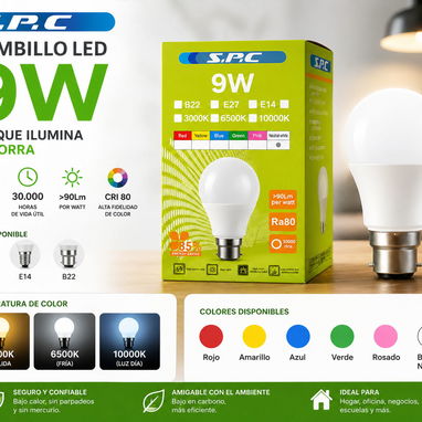 💡 BOMBILLAS LED 💡: Ilumina tu espacio sin preocuparte por la factura! - Img 120028282