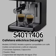 !Cafetera eléctrica DeLonghi Modelo: ECP3420. Modelo superior compatible con café molido convencional y café en cápsulas - Img 45514605