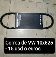 Correa de VW 10x625 - 15 usd o euros - Img 45946300