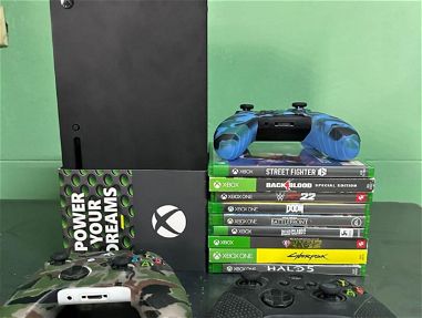 Xbox Serie X, Nueva, 3 mandos + 9 Discos + Full extras. - Img main-image