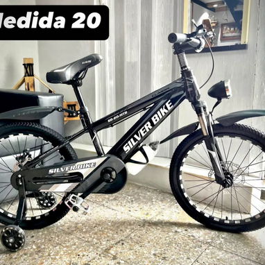 Bicicleta Silver Bike medida 20 para niñas y niños nuevas en caja 📦 $125usd - 3/5