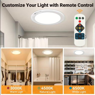 Lámpara de techo Led recargable - Img 125947787