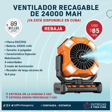 Ventiladores recargables para estos calores! - Img 122721266