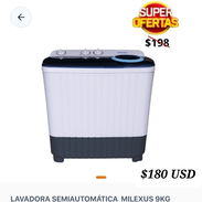 Lavadora semiautomática / 9kg - Img 55122681