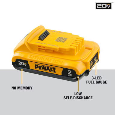 Atornillador de Impacto 20V DeWalt - 2/3
