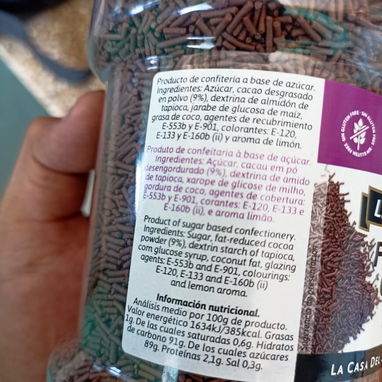 Grajea de chocolate de 615 gramos - Img 124564194
