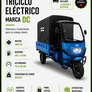 🛺Triciclo Híbrido DC 🚛⚡🔋 Más autonomía, más capacidad y más productividad para tu negocio. - Img 55826627