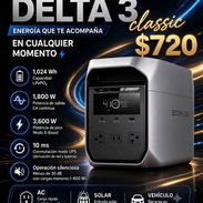 ✅️ECOFLOW DELTA 3 CLASSIC✅️ 700usd 📍Contamos con servicio de mensajería, factura y garantía - Img 57044840