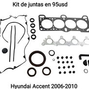 a- Set de juntas del Hyundai Accent y Kia Río 2006-2011 en 90usd. - Img 45071602