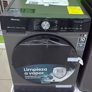 LAVADORA SECADORA al VAPOR HISENSE 15 KG/ INVERTER /Carga Frontal.FACTURA, GARANTÍA Y DOMICILIO GRATIS . - Img 54571007