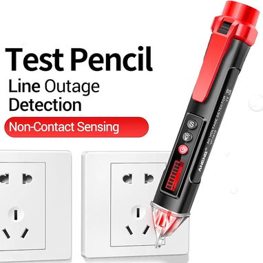 Detector de voltaje tipo lapicero - Probador de voltaje de sensibilidad.   10 uSD - Img 118440357