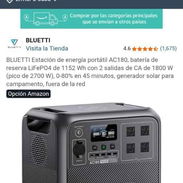 Estaciones de Energía Bluetti AC180 de 1152Wh - Img 57603917
