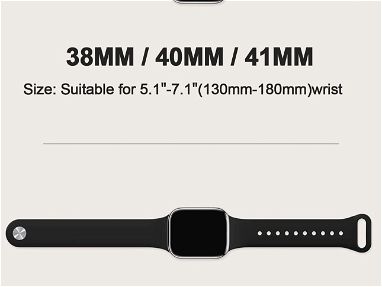 ⭕️ Manillas manilla para Smart y Apple Watch Nuevas manilla Relojes Inteligentes Correas de Smart Watch correa manillas - Img 36622351