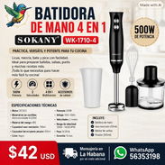 BATIDORA DE MANO 4 EN 1 SOKANY - Img 57215409