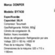 Maquina de hacer helado marca DOMPER - 2/2