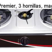 Cocina gas Premier 3 hornillas (r) - Img 56580844