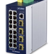 Switch Administrable Industrial 16 puertos Gigabit Ethernet + 4 SFP.   De uso pero en perfecto estado funcionando al 100 - Img 45300961