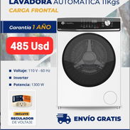 Lavadora Automática 11 Kg Eko Inverter (Incluye 1 protector), Garantía de 1 año, Entrega gratis para toda La Habana - Img 52184727
