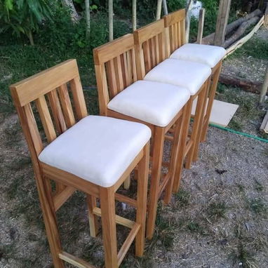 Banquetas de madera taller Muebles FlexConfort - 2/8