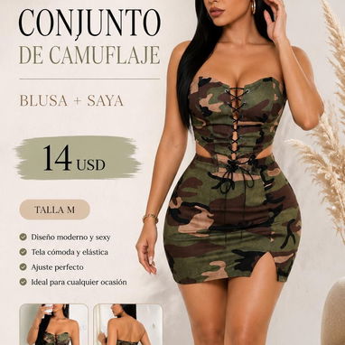 [22/6 10:57 p. m.] Aurea 2: 16 USD ‼️Conjunto de mujer verde sexy‼️ Blusa + short + cinto. Talla L  Somos del vedado. Te - Img 124299103